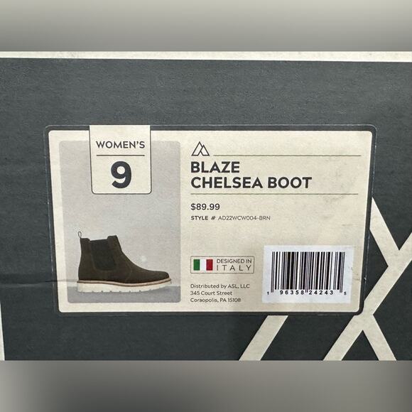 Alpine Design Women's Blaze Chelsea Boots Durable Leather Upper AD22WCW004 - 9 - Picture 8 of 8